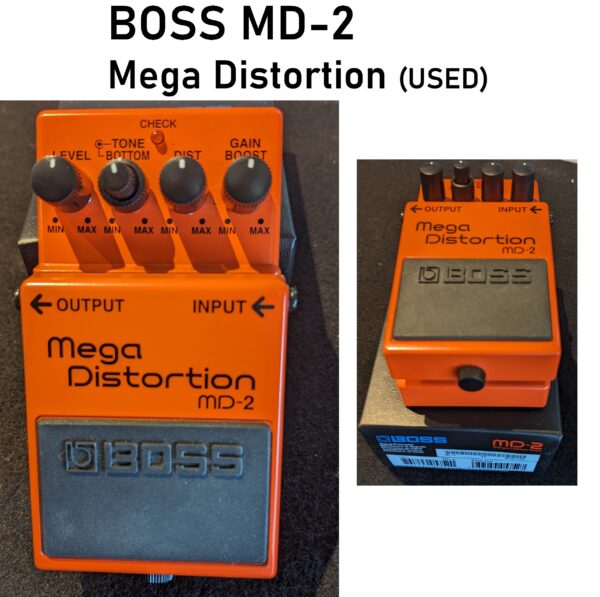 BOSS MEGA Distortion MD-2 (USED) – Murphy's Music