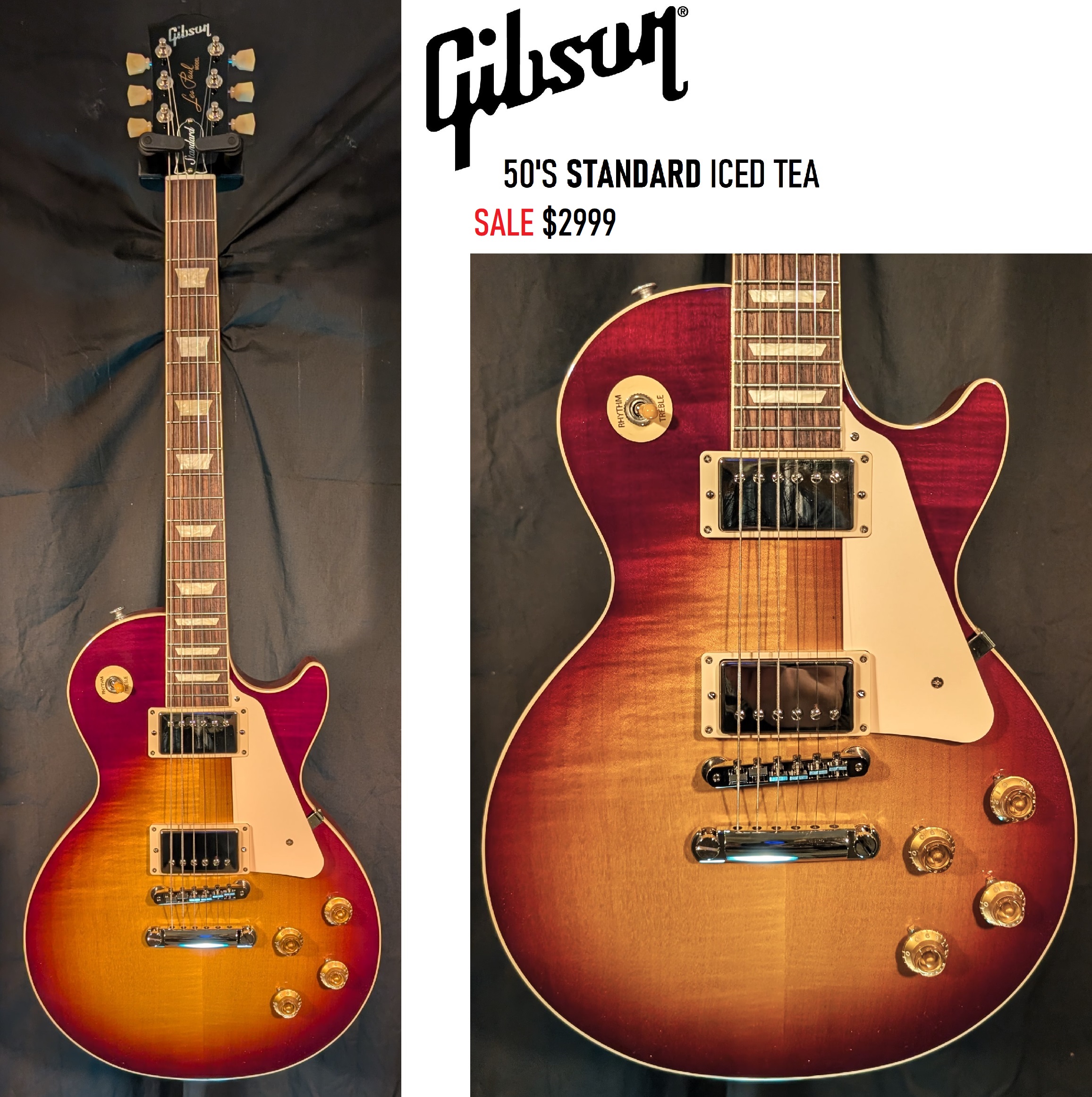 GIBSON 50'S STANDARD ICED 2999